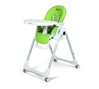 Seggiolone Peg Perego Prima Pappa Follow Me Wonder Green con Tessuto Antimacchia