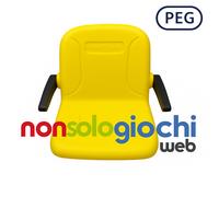 Peg Perego sedile trattore elettrico John Deere Ground Force & L. -nuovo-Italia