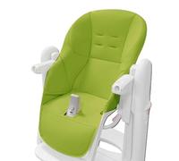 Peg Perego Tatamia - Coprisedia per seggiolone, cuscino di ricambio per sedia da pranzo, facile da installare, traspirante, in pelle PU con seduta imbottita