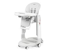 Peg Perego Seggiolone Tatamia Follow Me Latte, Ecopelle