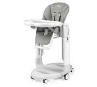 Peg Perego Seggiolone Tatamia Follow Me Ice, ecopelle