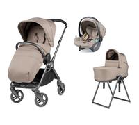 Peg Perego Trio Switch con Primo Viaggio Lounge Reclinabile Borsa Inclusa : Colore - DESERT