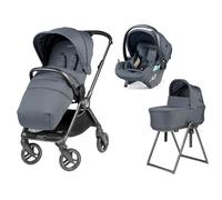 Peg Perego Trio Switch con Primo Viaggio Lounge Reclinabile Borsa Inclusa : Colore - Nordic Blue