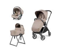 Peg Perego - Trio Switch + Culla Flex Con Seggiolino Auto Primo Viaggio Lounge Isize - Desert