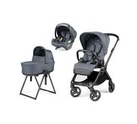 Peg Perego - Trio Switch + Culla Flex Con Seggiolino Auto Primo Viaggio Lounge Isize - Nordic Blue