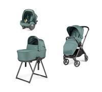 Peg Perego - Trio Switch + Culla Flex + Seggiolino Auto SLK Isize - Jade