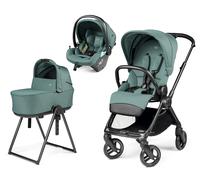 PEG PEREGO - Trio Switch Jade con Navicella Flex e Seggiolino Auto Primo Viaggio Lounge + Borsa (OMAGGIO)