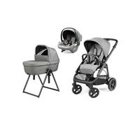 Peg Perego - Trio Veloce TC Con Culla Belvedere + S.A. Primo Viaggio Lounge Isize - Mercury