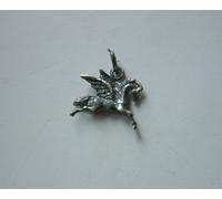 PEGASO Cavallo Alato ciondolo in ARGENTO BRUNITO 925 sterling silver