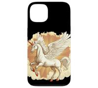 Pegaso celeste con ali di meraviglia per ragazzi e ragazze Custodia per iPhone 13