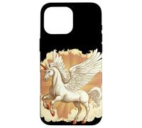 Pegaso celeste con ali di meraviglia per ragazzi e ragazze Custodia per iPhone 16 Pro Max