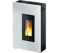 Pegaso Stufa a Pellet Slim Ventilata 5.2 kW 12 kg Bianco 7020033 Madison 5
