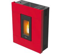 Pegaso Stufa a Pellet Slim Ventilata 7 kW 10 Kg 120 m3 Rosso 7019031 Tabla 7