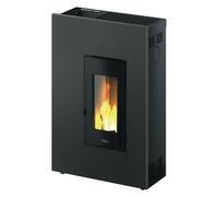 Stufa a Pellet Ventilata Slim 5,1 kW 12 Kg 146 m3 Antracite MADISON 5 T2 Pegaso