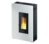Pegaso Stufa pellet 5,1kW MADISON 5 T2 White 5 stelle 7025144