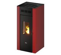 Pegaso Stufa pellet 8,5kW ELANE 9.0 Rosso 4 stelle Classe A+ 7022002