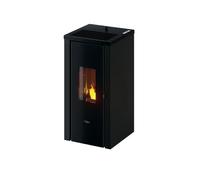 Pegaso Vera 7 stufa a pellet ad aria 7 kW rivestimento acciaio antracite 138 m³ [EEK: A+]
