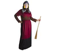Pegasus COSTUME BEFANA DONNA CON MASCHERA (L)