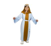 Pegasus COSTUME PASTORE DEL PRESEPE VARI COLORI CARNEVALE (CELESTE, 5/6 ANNI)