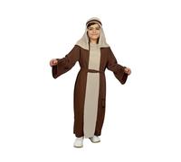 Pegasus COSTUME PASTORE DEL PRESEPE VARI COLORI CARNEVALE (MARRONE, 5/6 ANNI)