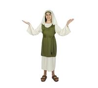 Pegasus COSTUME PASTORELLA DEL PRESEPE VARI COLORI CARNEVALE (VERDE, 3/4 ANNI)