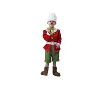 Pegasus COSTUME PINOCCHIO BAMBINO VESTITO CARNEVALE FAVOLA DI PINOCCHIO (5/6 ANNI)