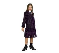 Pegasus Costume School Girl Horror Lusso Viola Di Carnevale (8/9 ANNI)