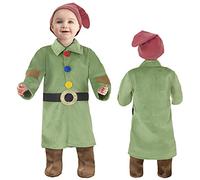 Pegasus COSTUME SETTE NANI BIANCANEVE CUCCIOLO BRONTOLO VESTITO CARNEVALE (19/24 MESI, CUCCIOLO)