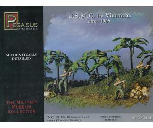 Pegasus Hobbies 1/72 Guerra Del Vietnam US Marines 1965