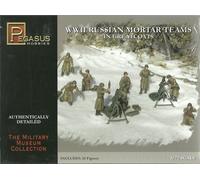 Pegasus Hobbies 1/72 WWII Russian Mortar Teams IN Greatcoats