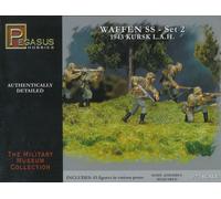 Pegasus Hobbies 1/72 WWII Tedesco Waffen SS -Set 2 1943 Kursk L.A.H.