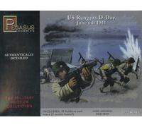 Pegasus Hobbies 1/72 WWII US Rangers D-Day 6 Giugno 1944