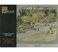 Pegasus Hobbies Kit Non Assemblato 1/72 Soldati Tedeschi WWII Fallschirmjager