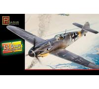 Pegasus Hobbies Messerschmitt Bf-109 G-6-1:48 Snap Together Plastic Kit by