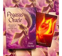 Pegasus Orakel Karten Alana Fairchild 30 Carte Deck & Libro Blue Angel