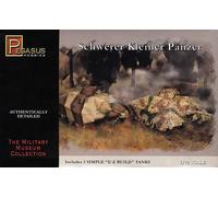 Pegasus PG7605 - Heavy German Panzer 1: 72 Plastic Model Kit