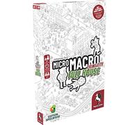 Pegasus Press , MicroMacro: Crime City - Full House , Board Game , Ages 12+ , 1-4 Players , 15-45 Minutes Playing Time Multicolor,PEG59061E
