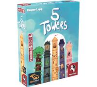Pegasus Spiele- 5 Towers (Deep Print Games), 57814G