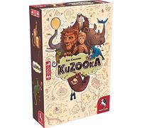 Pegasus Spiele- KuZOOkA Empfohlen Spiel des Jahres 2023 Animale, Elefante Giochi da Tavolo, Multicolore, 51230G