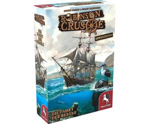 Pegasus Spiele 51946G - Robinson Crusoe - Il Viaggio del Beagle, Gioco in Scatola [Lingua Tedesca]