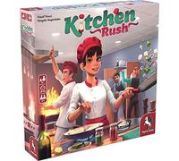 Pegasus Spiele Press Kitchen Rush Board Game Ages 8+ 2-4 Players 20-60 Minutes Playing Time 51223E Multicolor