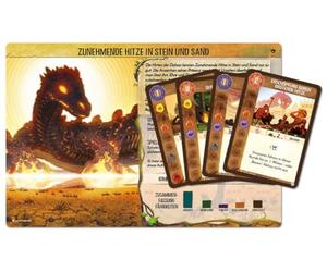 Pegasus Spiele Spirit Island: Aumento del Calore in Pietra e Sabbia [Mini espansione]