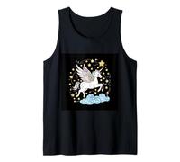 Pegasus volante con le stelle Canotta