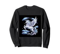 Pegasus Volante con Le Stelle Felpa