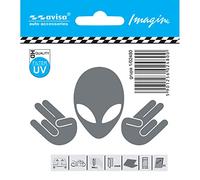 Pegatina AutoTattoo Alieno - 8,6x5cm