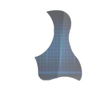 Pegatina Para Golpeador De Guitarra Battipenna Per Chitarra Acustica Ultra Sottile Battipenna Per Chitarra Protezione Trasparente Per Chitarra Folk(2)