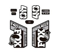 Pegatinas horquilla bici Fox 40 formance Elite 2021 (Bianco)