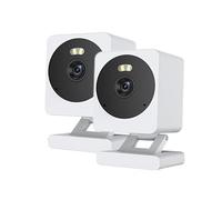 PEGATISAN 2 Pezzi 2K Telecamera Interno Wi-Fi con Memoria 64GB - Videocamera Sorveglianza Interno WiFi con Visione Notturna Colore, PIR Rilevamento, Baby Monitor Animali, Compatibile con Tuya App