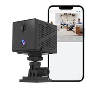 PEGATISAN 4G LTE Telecamera Mini da Esterno con SIM Inclusa - Videocamera a Basso Consumo, Visione Notturna, Rilevamento Movimento e Audio Bi-direzionale, Sicurezza per Campeggi e Veicoli