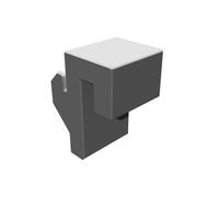Pegboard Hanger for Wall Control Compatible with Woodpeckers Precision Triangles